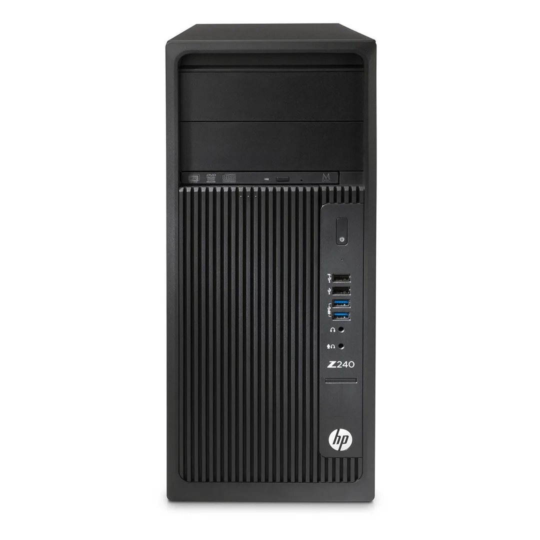 HP Z240 Tower Workstation – Intel Xeon E3-1240 v5 – 8GB DDR4 RAM – Customizable