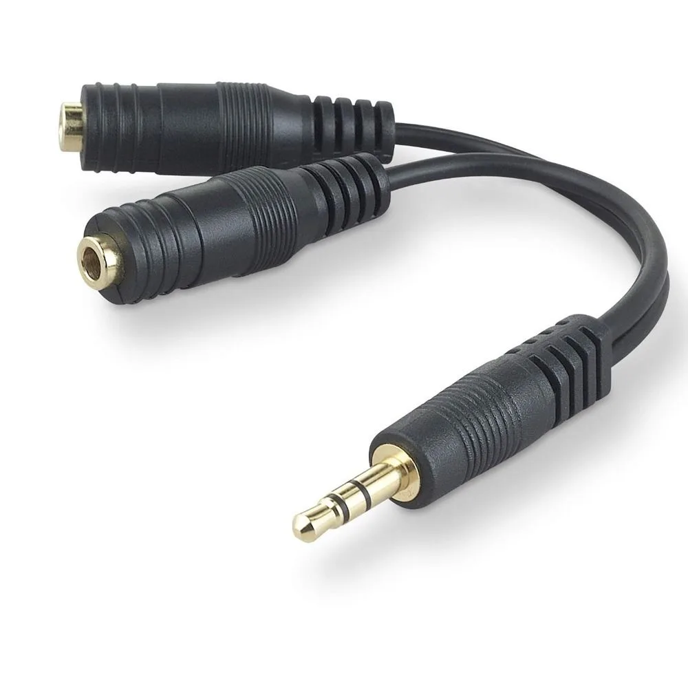 2B CV113 Cable — Two Speakers to One Sound Source, Black