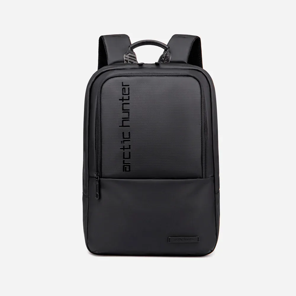 Arctic Hunter B00529 Expandable Waterproof Laptop Backpack — 15.6 Inch, Black