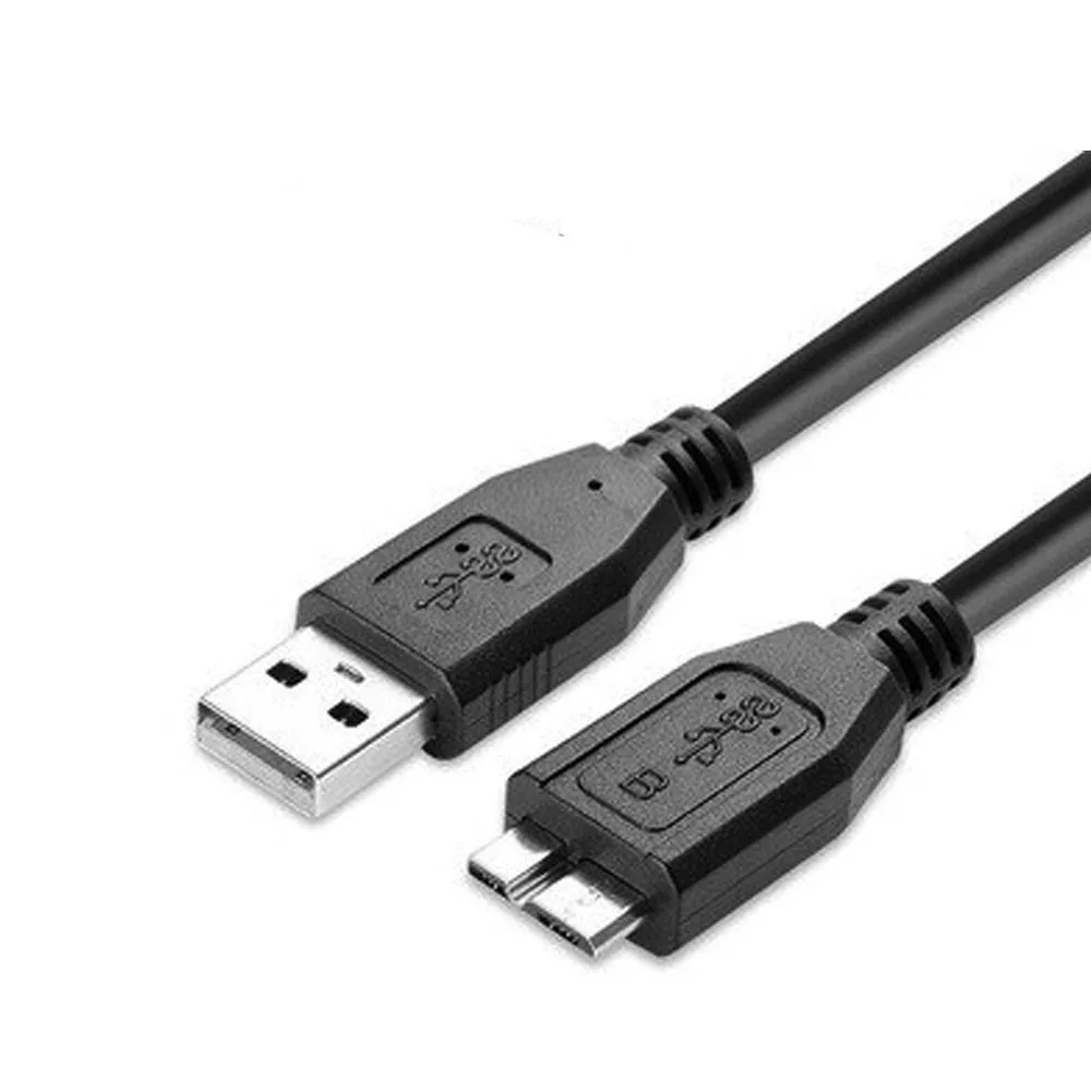 2B DC028 Hard Disk Cable — USB 3.0 Micro B to USB Male, Black
