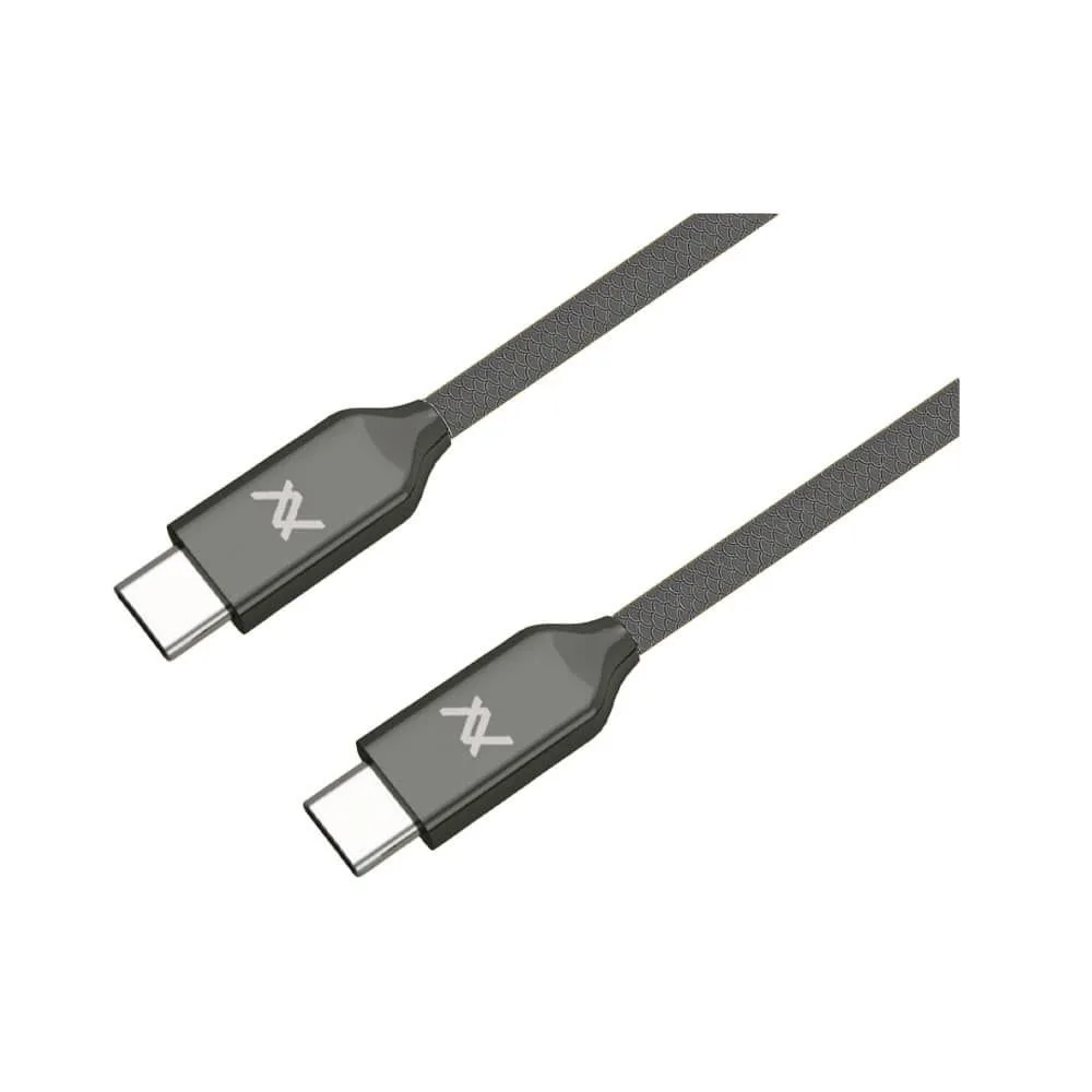 L'AVVENTO MP335 USB-C to USB-C Syncing Cable — 100W, 2M, Grey