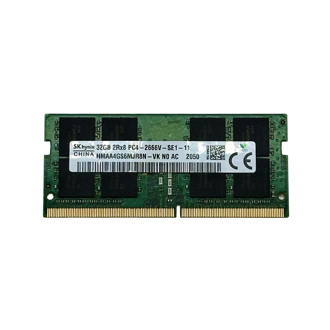 SK hynix 32GB DDR4 2666MHz PC4-21300 SODIMM RAM – HMAA4GS6MJR8N-VK