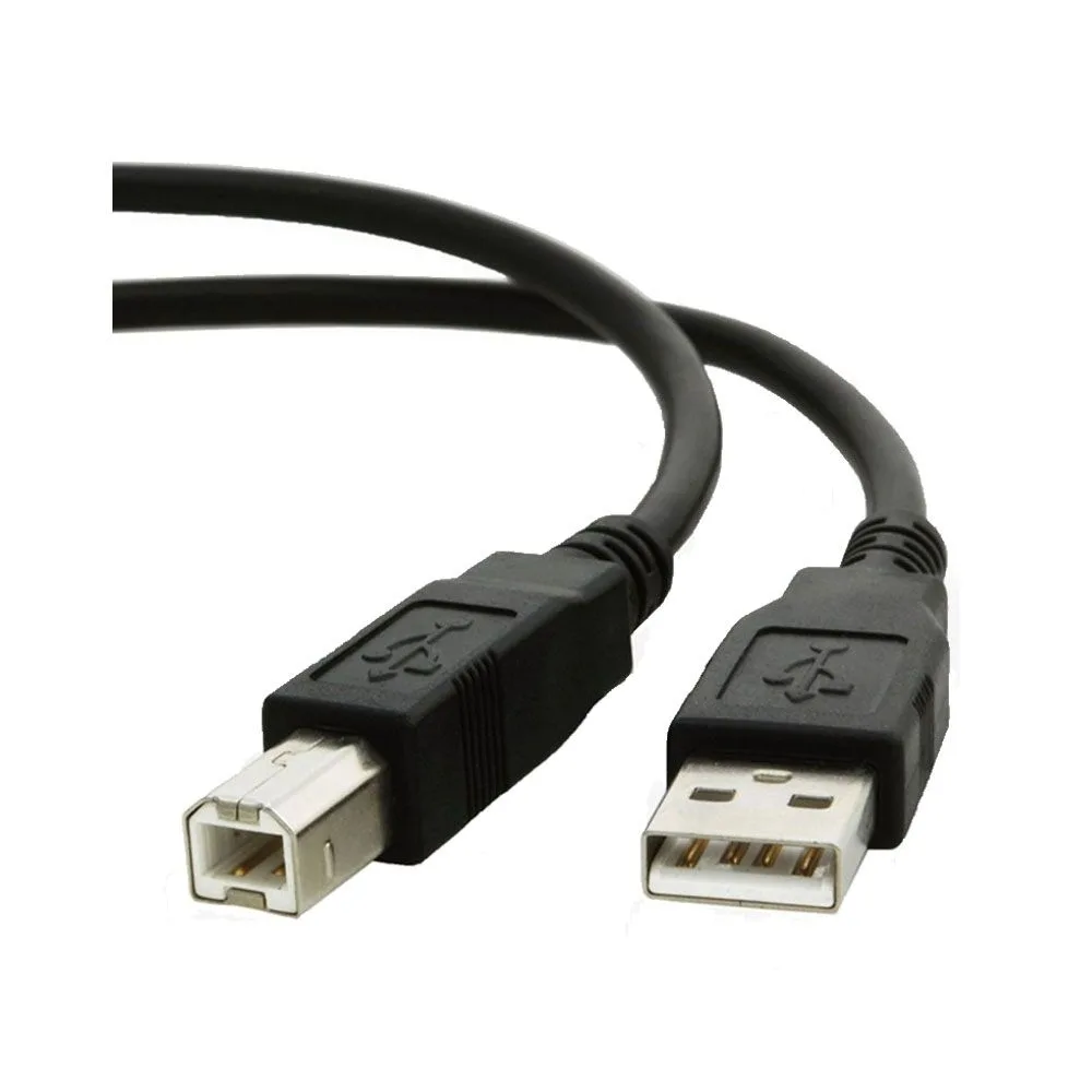 2B DC027 USB Printer Cable — USB-A to USB-B, 10M, Black